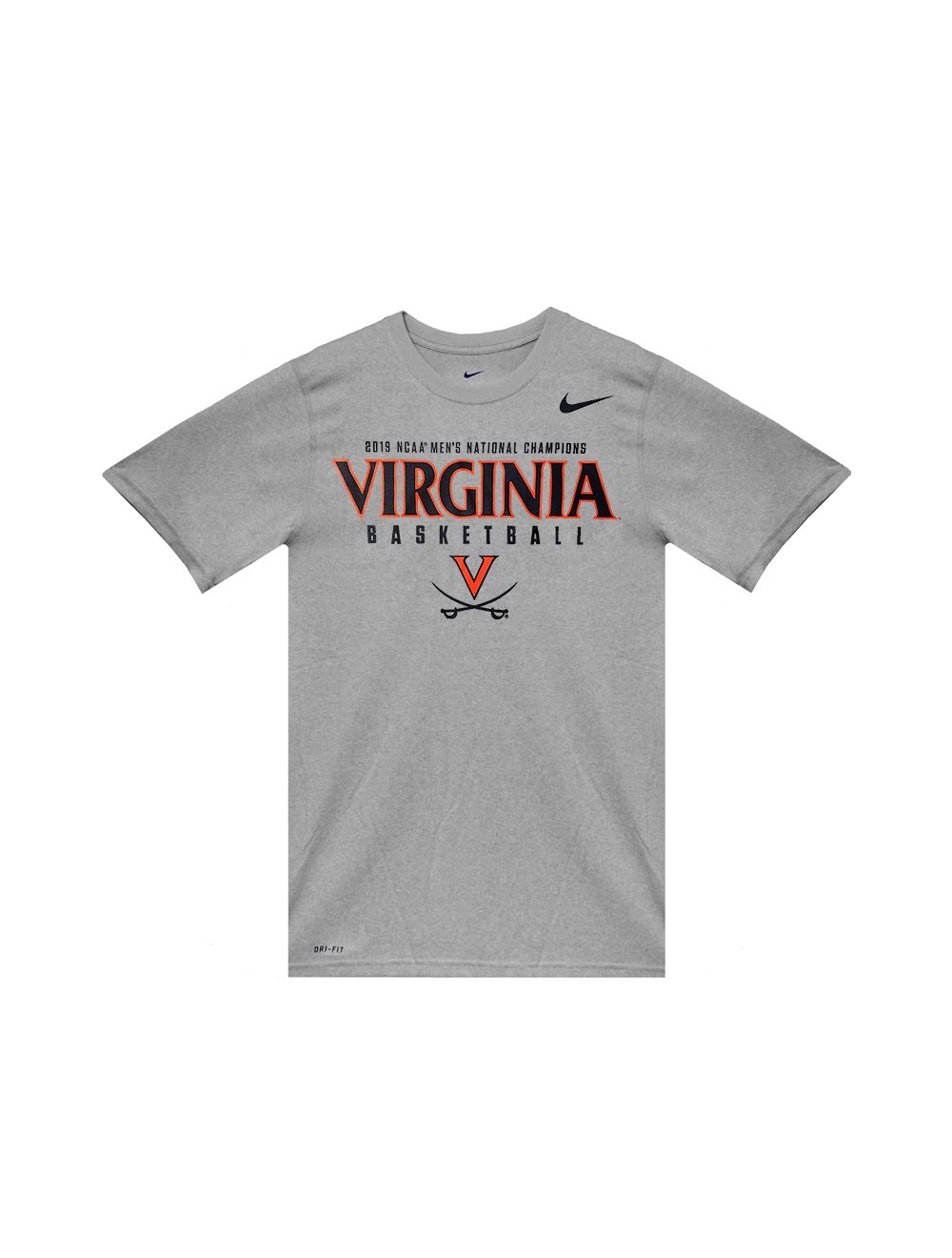 Nike Gray Virginia Cavaliers T-Shirt - Mincer's of Charlottesville