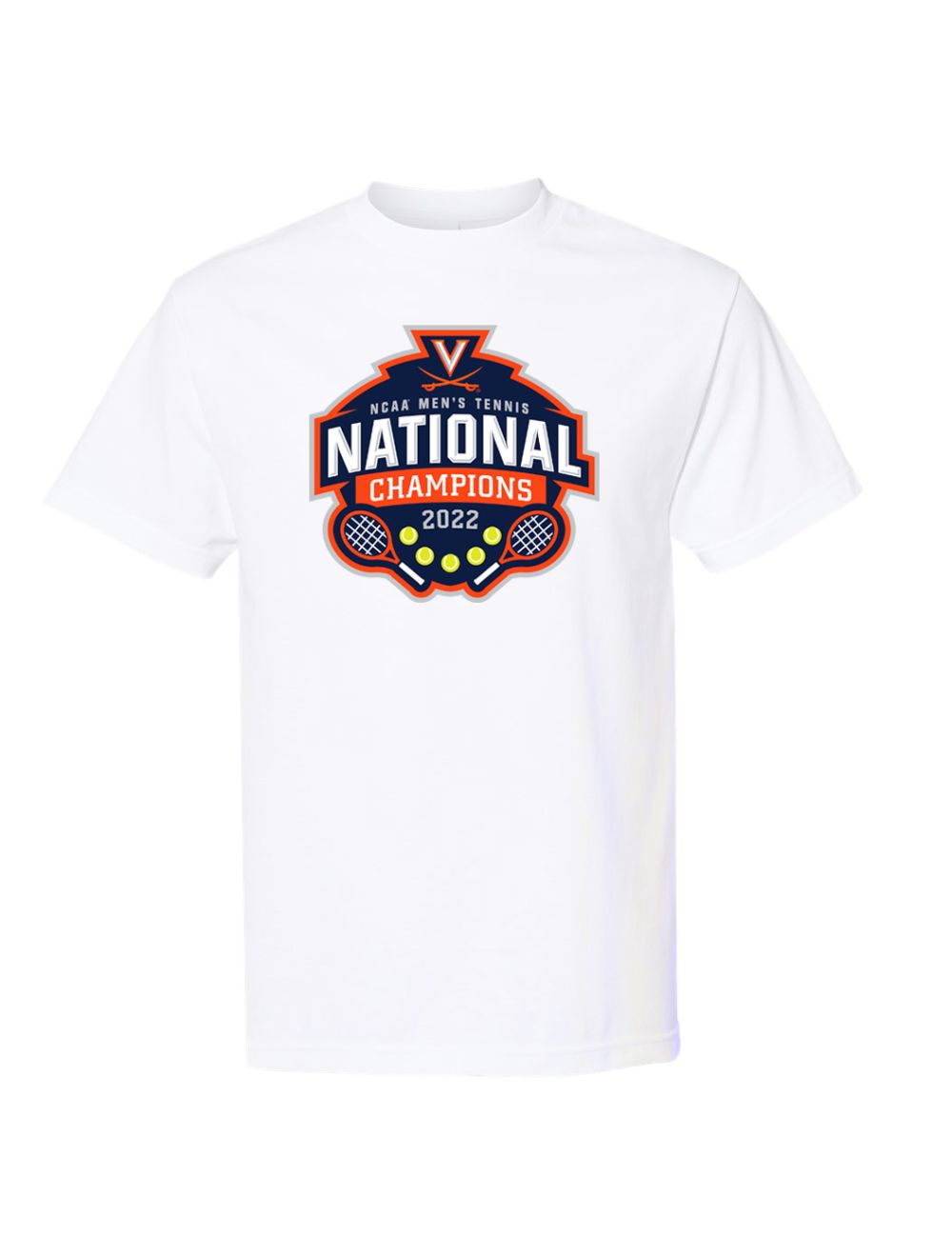skræmt af elektropositive 2022 NCAA Tennis National Champions T-Shirt - Mincer's of Charlottesville