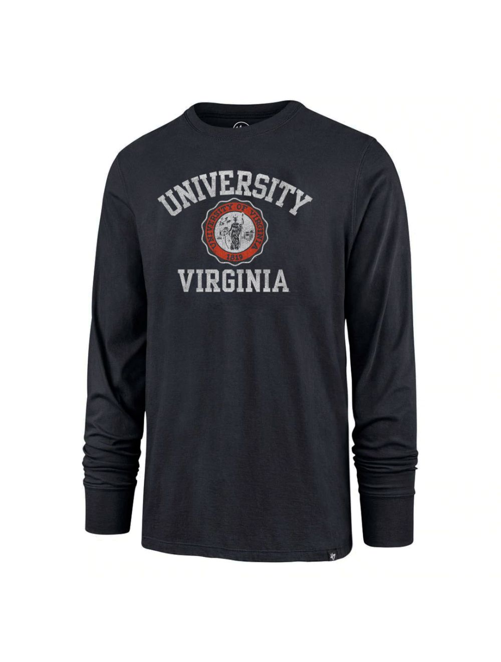 47 Brand Navy Long Sleeve T-Shirt with School Seal - Mincer's of  Charlottesville