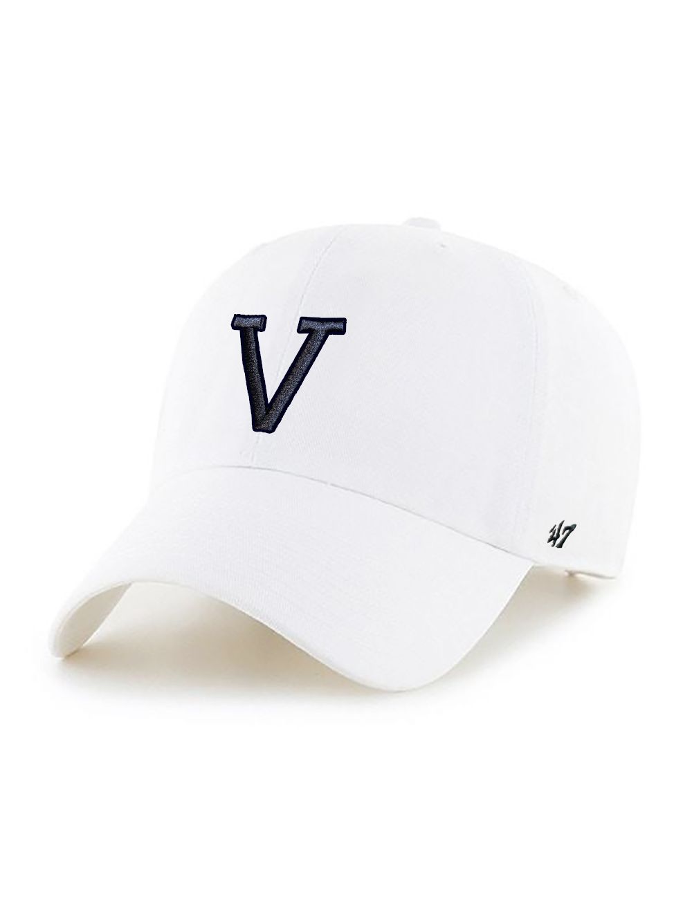 47 Brand Washed White Block V Adjustable Hat