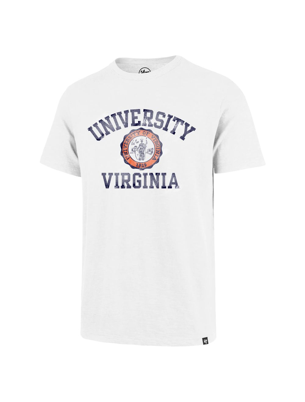 47 Brand / Men's Atlanta Braves White Scrum T-Shirt