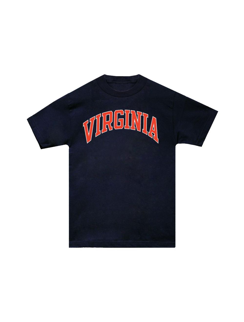Hanes Classic Navy Arch Tee - Mincer's of Charlottesville