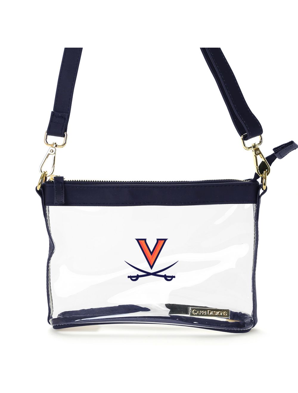 Hammitt Tony Small Clear Grommet Studded Zip Crossbody Bag | Dillard's