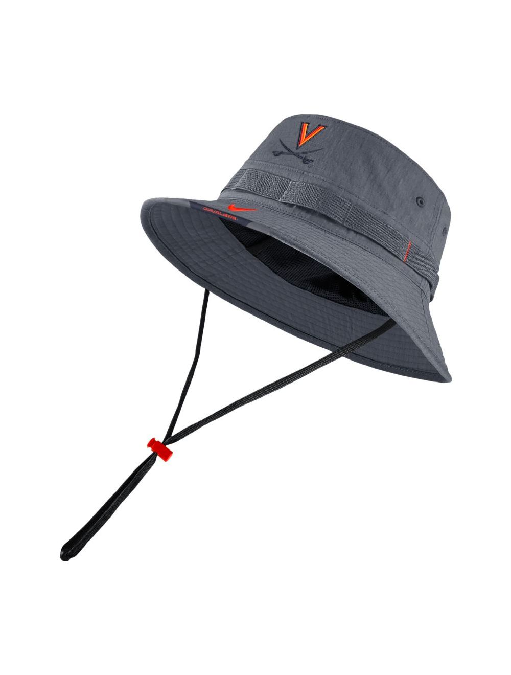 - Charlottesville Nike Mincer\'s Bucket Gray of Hat DriFit