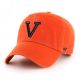 47 Brand Washed Orange Block V Hat