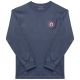 Garment Dyed Navy Seal Long Sleeve Pocket T-Shirt