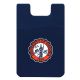 Navy Cell Phone ID Holder with School Seal
