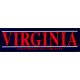 Navy University of Virginia Outside Decal