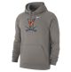 Nike Gray Club Hooded Sweatshirt