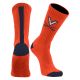 Orange Back Stripe Socks