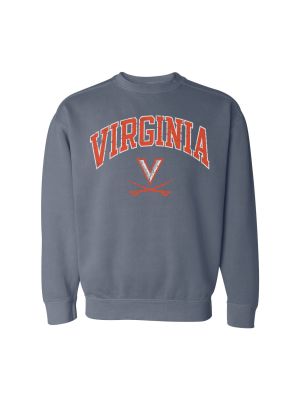 University of Virginia Cavaliers  UVA Classic College Tee Grey SS/LG 