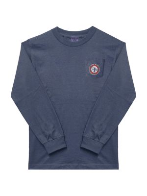 Comfort Colors Navy Garment Dyed School Seal Hooded Sweatshirt - Mincer's  of Charlottesville