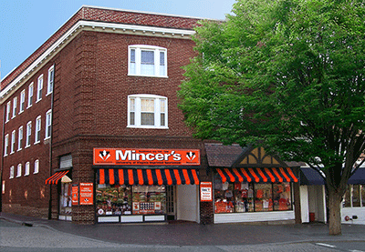 Mincer's University Ave. Store-Front